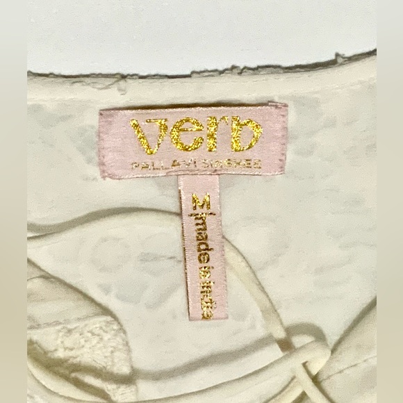 NWOT Verb by Pallavi Singhee Sleeveless Blouse Ivory
Size M - Picture 11 of 13